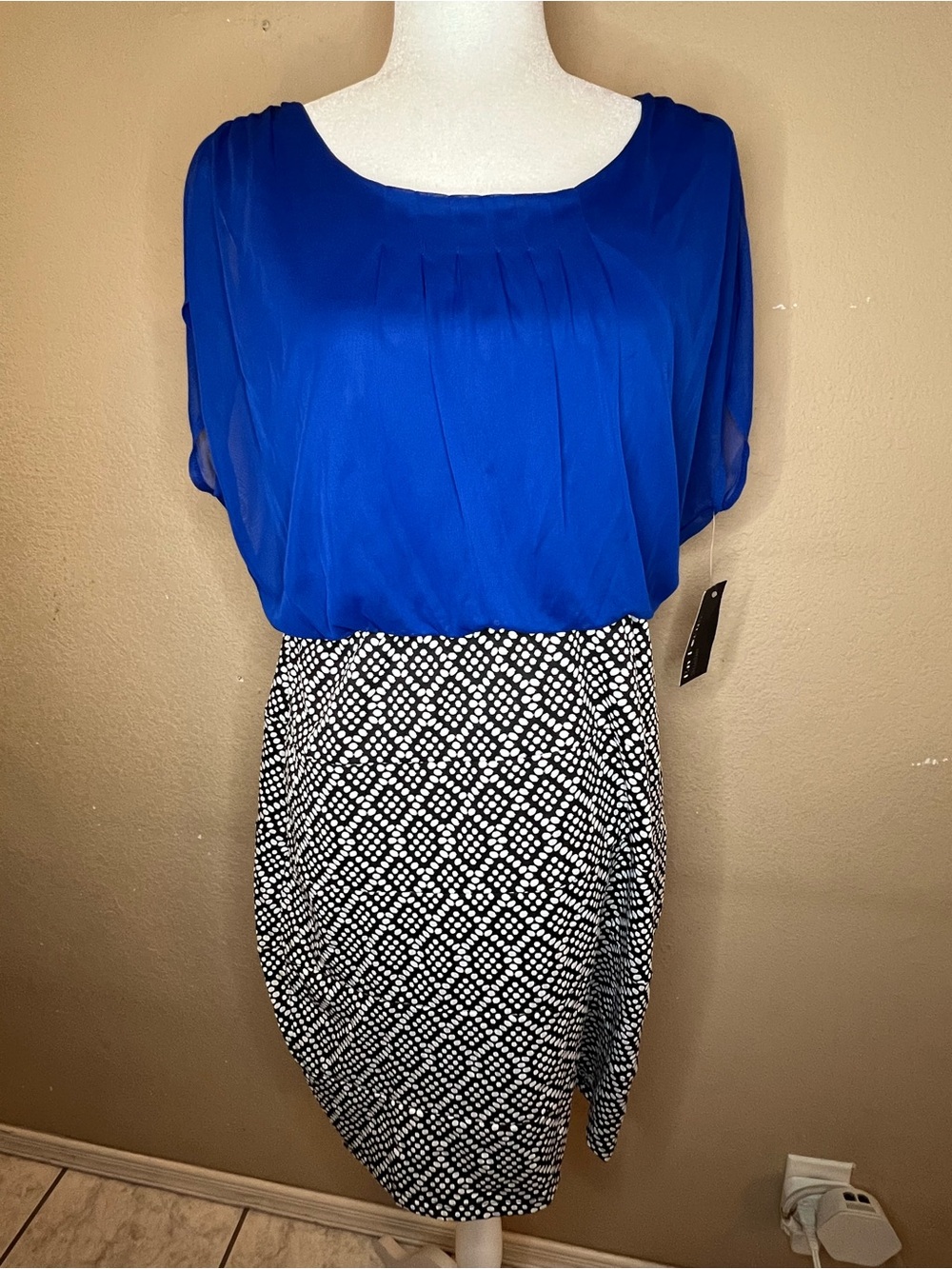 Enfocus Studio Vibrant Royal Blue Women's Top